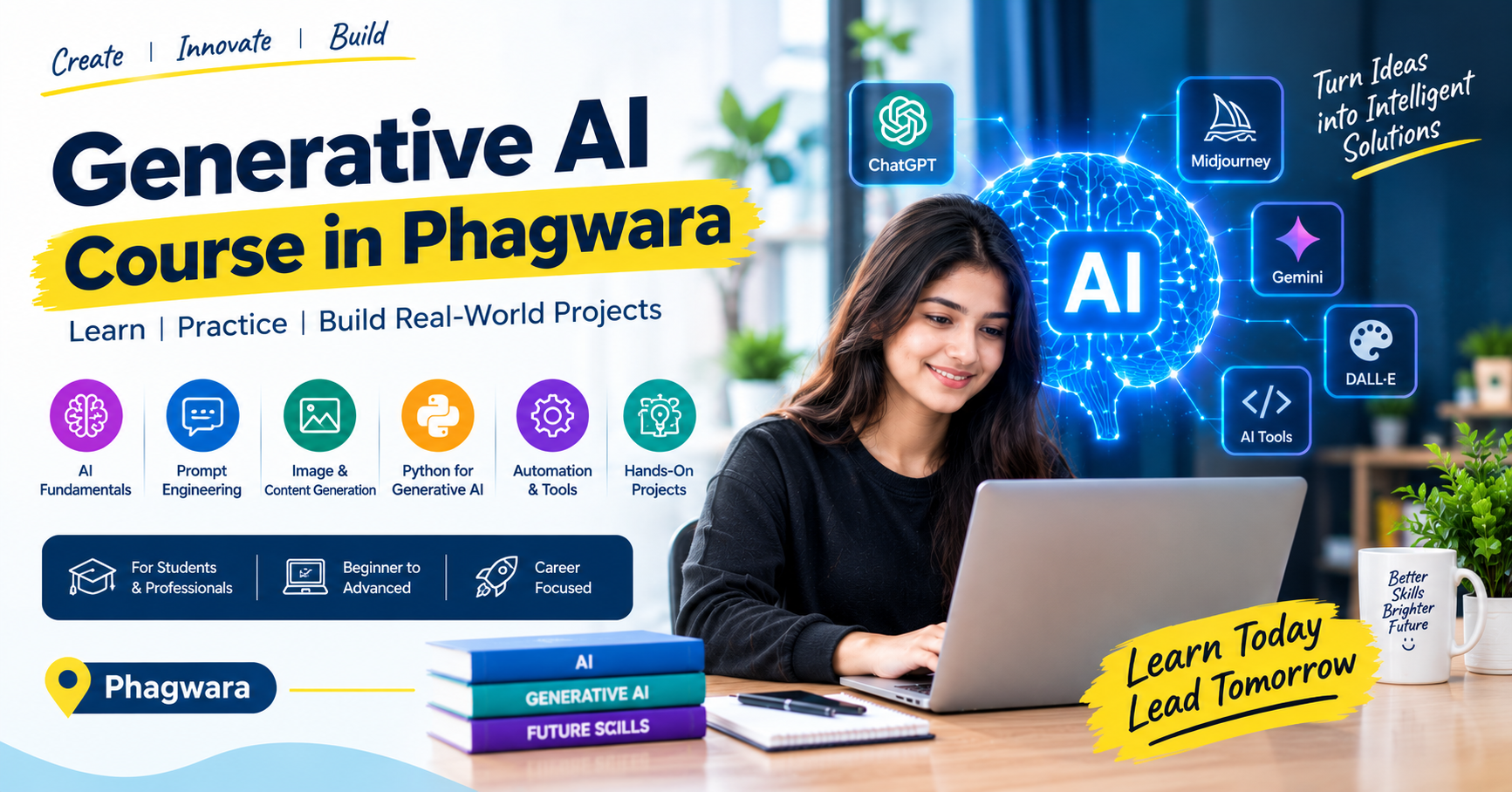 Generative AI Course in Phagwara – Practical Training for Future-Ready AI Skills