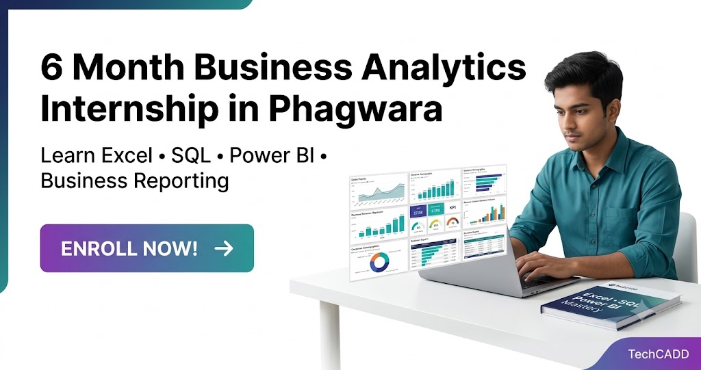 6 month Business Analytics Internship in Phagwara
