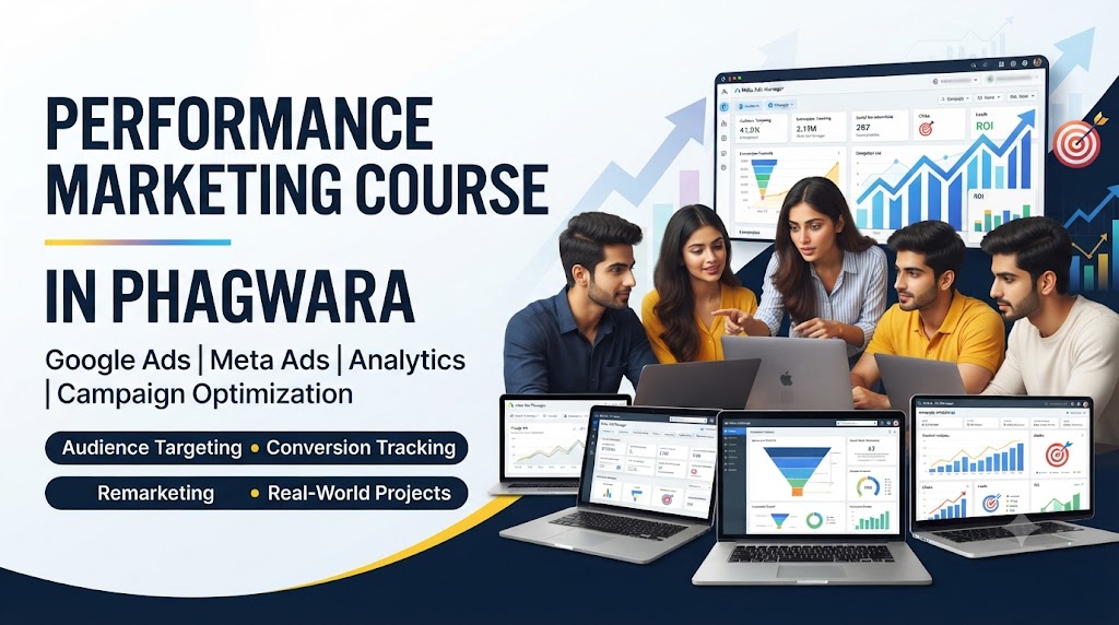 Performance Marketing Course in Phagwara – Learn PPC, SEO & Social Media Ads
