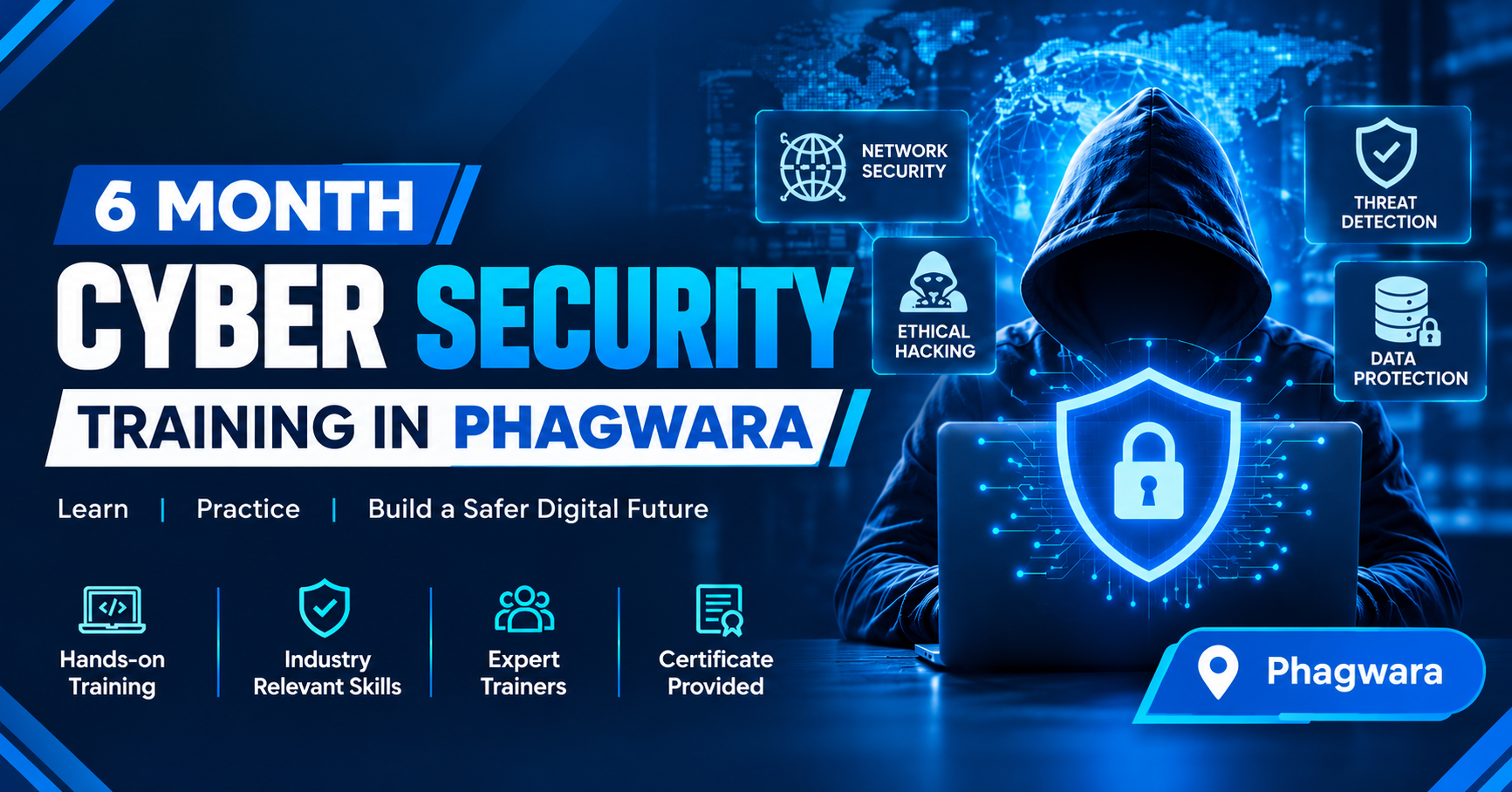 6 month cyber security training in Phagwara
