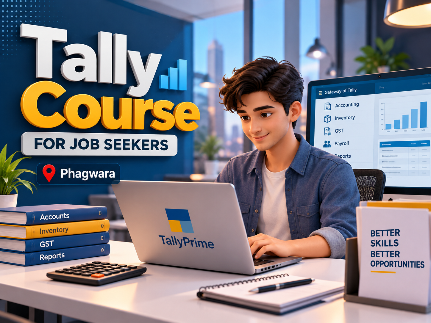 Tally Course for Job Seekers in Phagwara