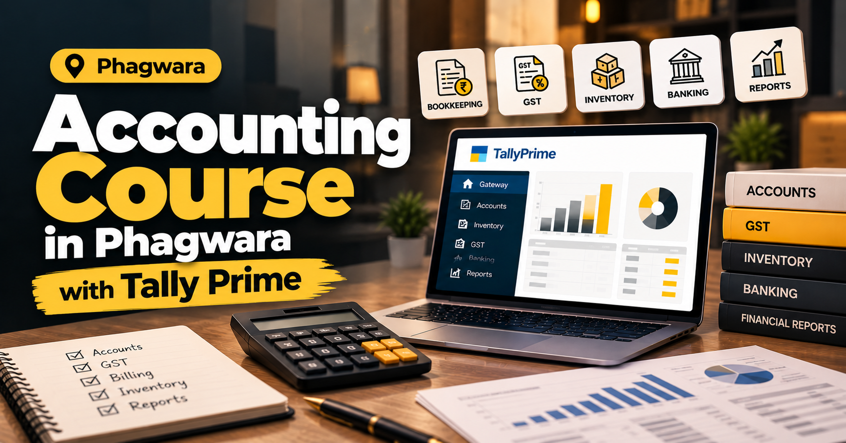 Accounting Course in Phagwara with Tally Prime