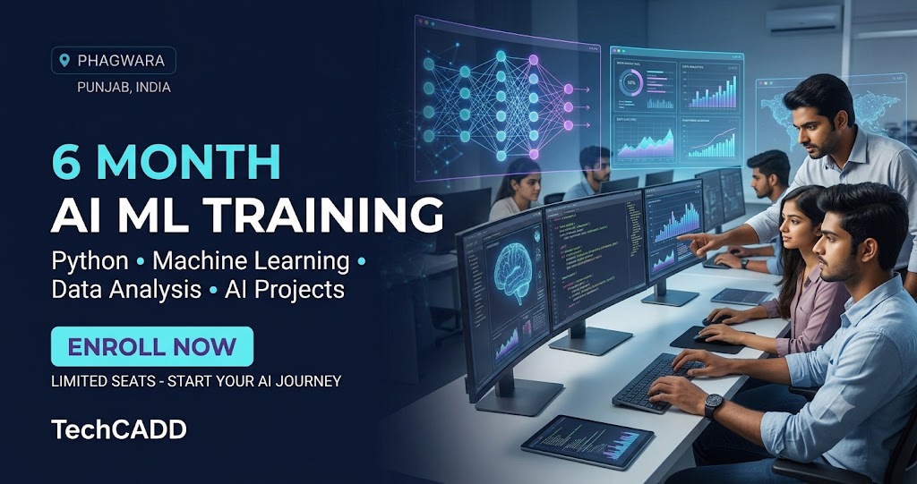 6 Month AI ML Training in Phagwara