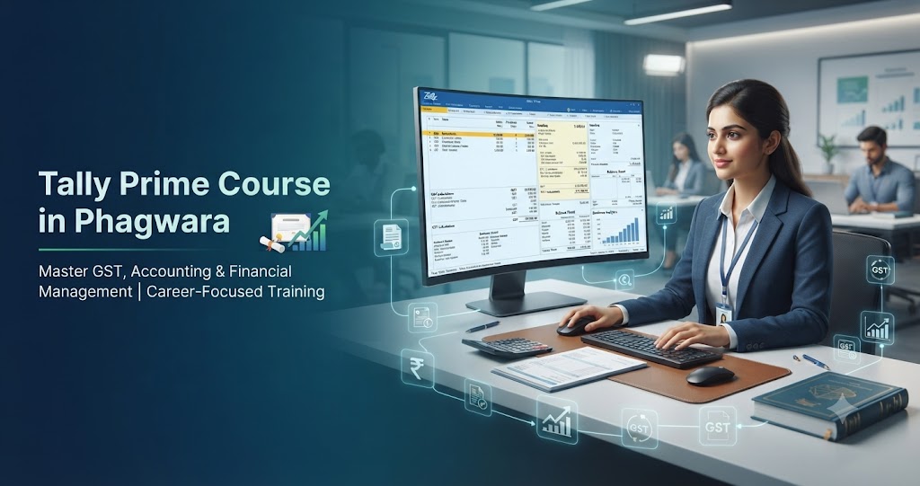 Tally Prime Course in Phagwara – Practical Accounting & GST Training