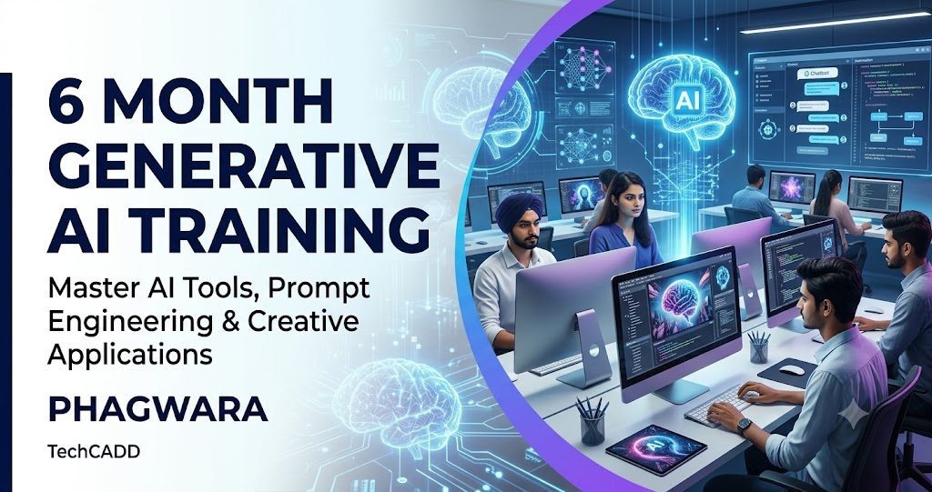 6 month Generative AI Training in Phagwara