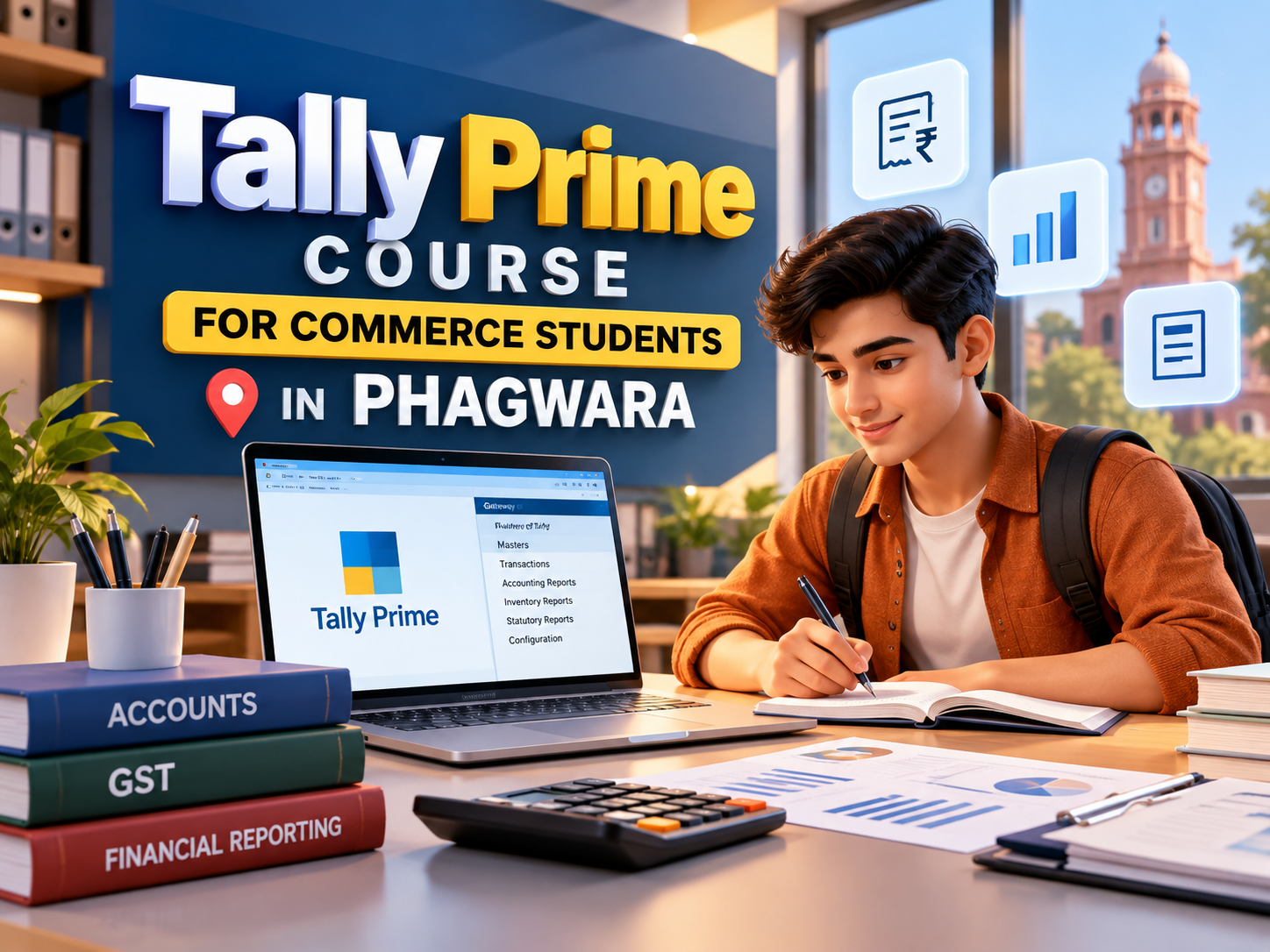 Tally Prime Course for Commerce Students in Phagwara
