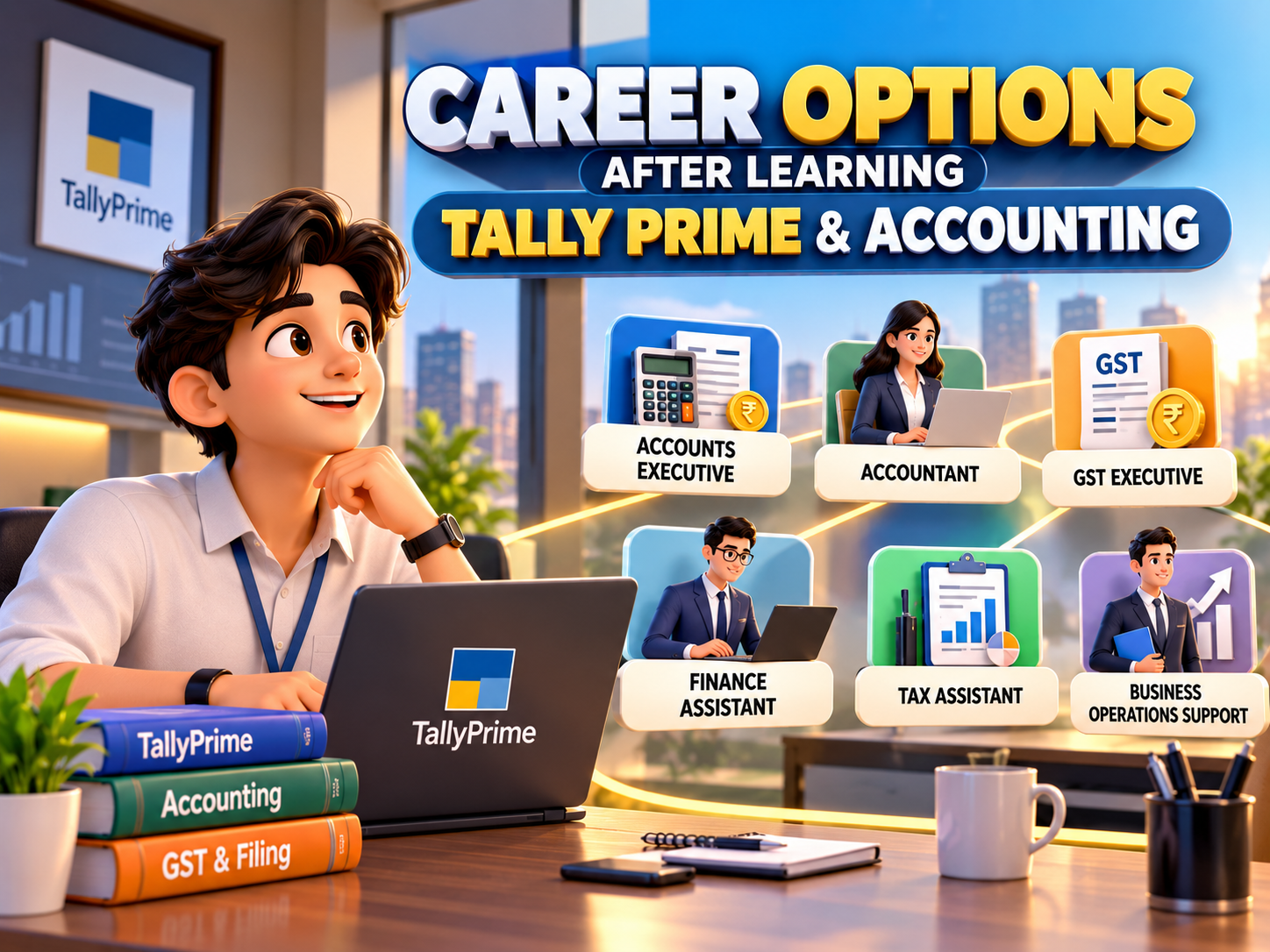 Career Options After Learning Tally Prime & Accounting